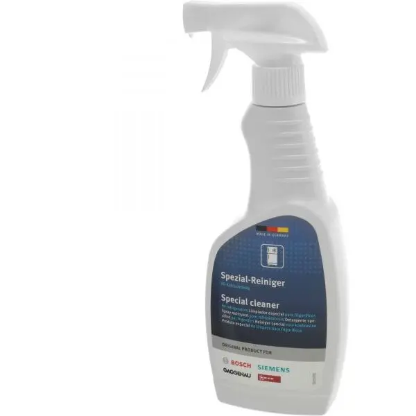BOSCH Solutie Bosch 00312137, 500 ml, pentru curatarea intensiva interna si externa a frigiderelor si a congelatoarelor