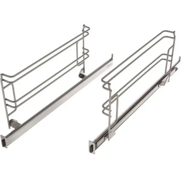 BOSCH Suport complet de sine telescopice pe 1 nivel BOSCH 17007588, Pentru cuptoare de 45cm cu microunde si functie de piroliza, Max. 15kg