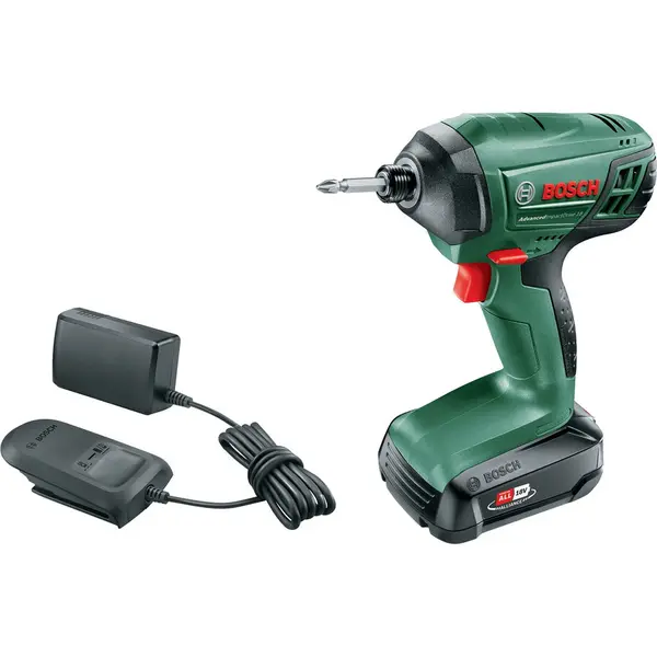 BOSCH Surubelnita cu impact pe acumulator Bosch PDR 18 LI, 18 V, 1.5 Ah, 130 Nm, 600 RPM, 3200 percutii/min, 1 acumulator, incarcator