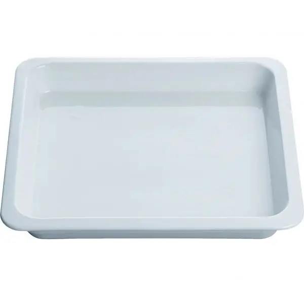 BOSCH Tava ceramica neperforata BOSCH HEZ36D353P - 00573900, Adancime 4cm, G2.46kg, GN2/3