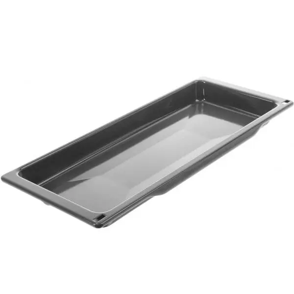 BOSCH Tava ingusta BOSCH 17001545, pentru cuptoare electrice, dimensiuni 45.5 x 18.80 x 3.90 cm, Gri