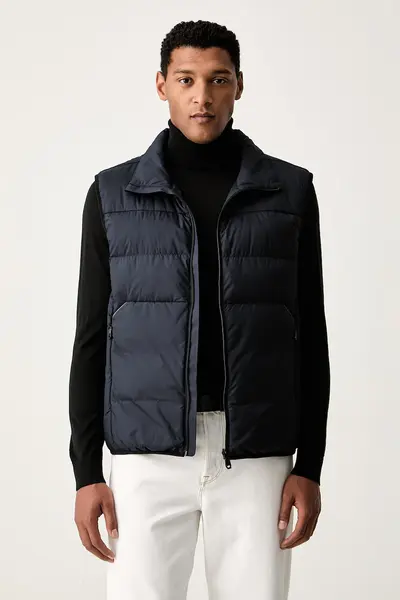 BOSS Green vestă pentru bărbați OW_Urbanex Puffer V
