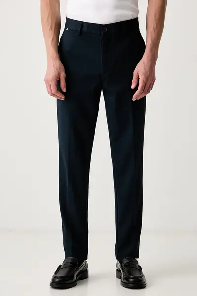 BOSS pantaloni de costum pentru bărbați cu lyocell H-Kaiton1
