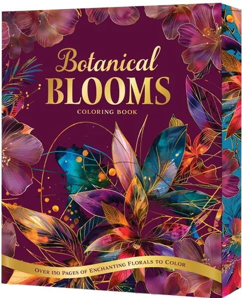 Botanical Blooms (Coloring Book)