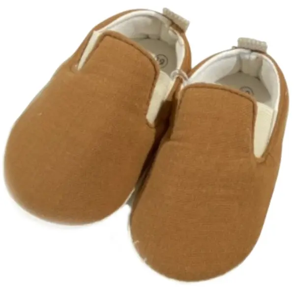 Botoșei muselină pentru bebeluși Leoncino - Moccasins, mărimea 19, maro