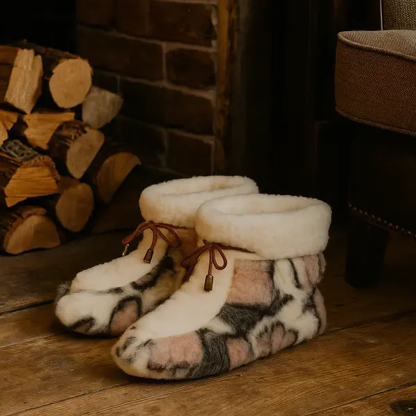 Botosi din Lana Naturala de Oaie 41
