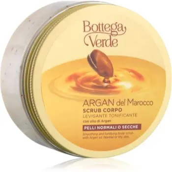 Bottega Verde Argan del Marocco exfoliant de corp pentru matifiere cu ulei de argan
