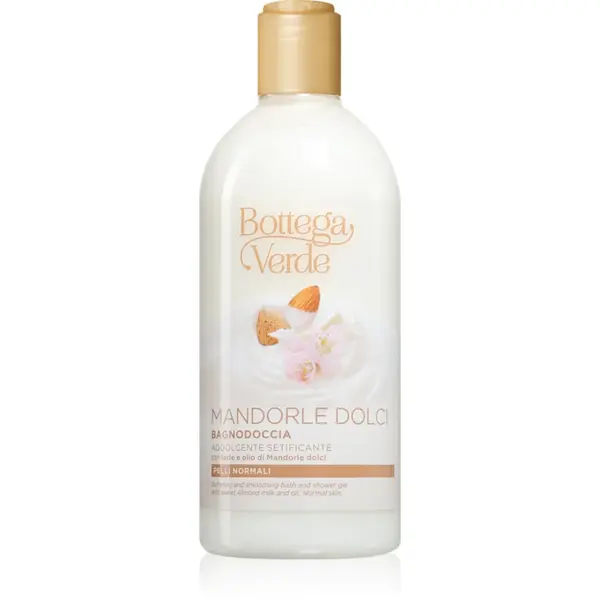 Bottega Verde Mandorle Dolci dus relaxant si gel de baie cu lapte de migdale 400 ml