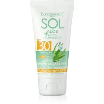 Bottega Verde Sol Aloe crema de soare pentru fata cu aloe vera