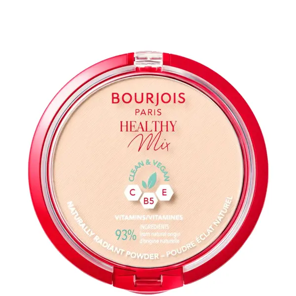 Bourjois Healthy Mix Clean & Vegan Naturally Radiant Powder - 01 Ivory