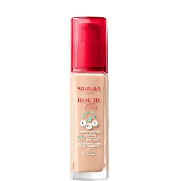 Bourjois Healthy Mix Clean & Vegan Radiant Foundation - 50 Rose Ivory
