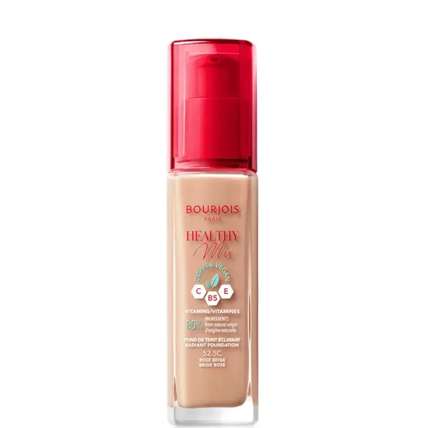 Bourjois Healthy Mix Clean & Vegan Radiant Foundation - 52.5 Rose Beige