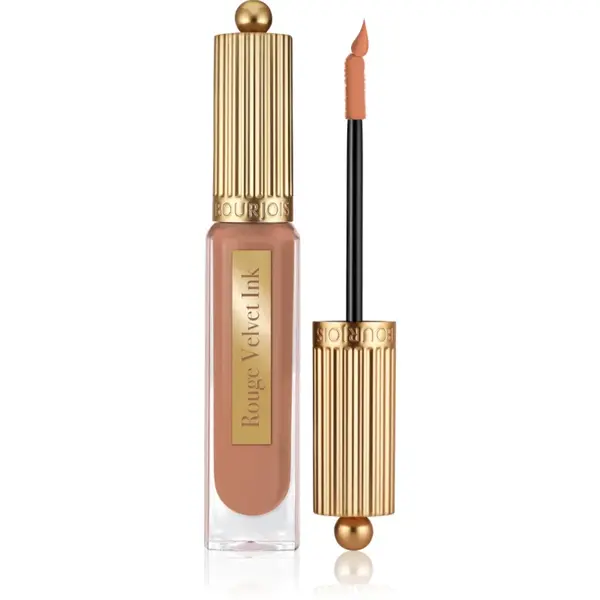 Bourjois Rouge Velvet Ink ruj de buze lichid cu efect matifiant culoare 01 Beige De Jour 3.5 ml