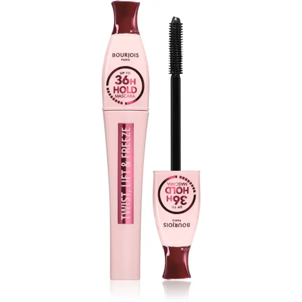 Bourjois Twist, Lift & Freeze Mascara cu un efect de push-up culoare 001 Black 8 ml