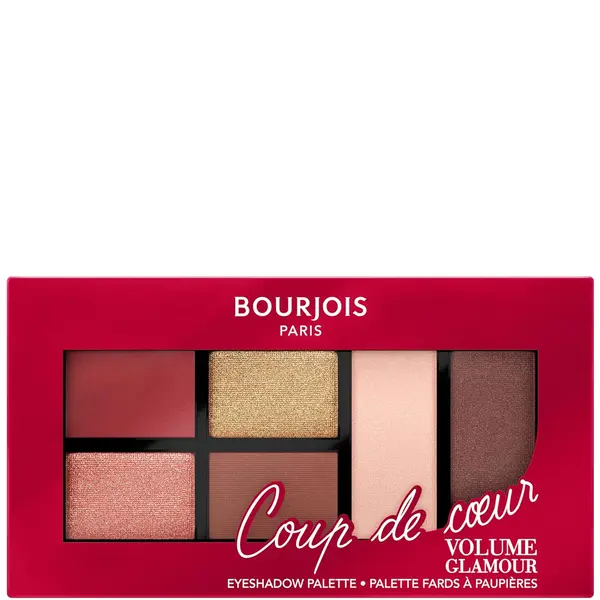 Bourjois Volume Glamour Eyeshadow Palette 8.4g – 001 Coup De Coeur