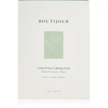 BOUTIJOUR Lotus Water Calming Mask mască textilă calmantă nutritie si hidratare