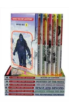 Box Set #6-1 Choose Your Own Adventure Books 1-6:: Box Set Containing: The Abominable Snowman, Journey Under the Sea, Space and Beyond, the Lost Jewel - R. A. Montgomery