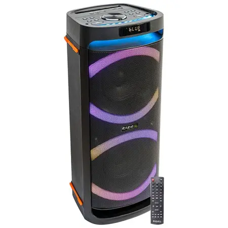 boxa activa 2x6.5"/16cm 200w bt/usb/msd