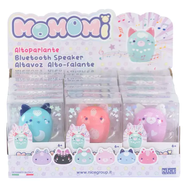 Boxa Bluetooth Momomi - boxa portabila pentru copii, in forma de pisicuta kawaii