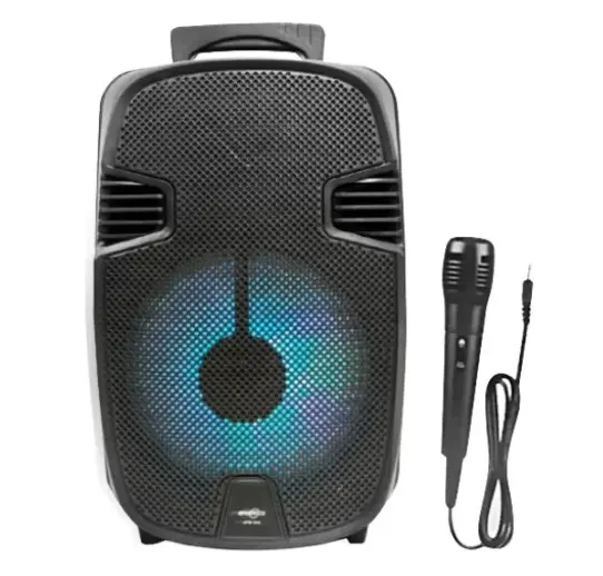 Boxa Bluetooth wireless portabila reincarcabila GTS 1248 de 8 inci cu maner extra bass
