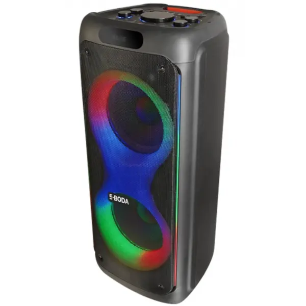 Boxa E-Boda Party 300 Maxi, Bluetooth, Microfon Wireless, Negru