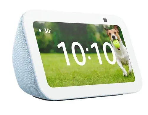 Boxa Inteligenta Amazon Echo Show 5, 3rd Gen 2023, Ecran Touchscreen 5.5inch, Wi-Fi, Camera 2MP (Albastru)