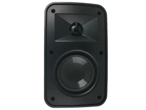 Boxa PA de perete, de exterior, cu alimentare, RMS 20W, 4 inch, 8 ohm, negru, IP66, PEAS WS-620