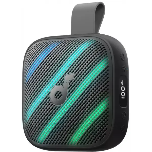 Boxa Portabila Bluetooth Anker SoundCore Boom Go 3i, 15W, TWS, RGB, Waterproof, Neagra D5103010