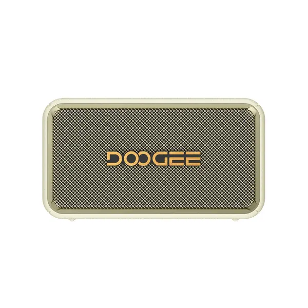 Boxa Portabila Bluetooth DOOGEE Field Echo, Alb, 60W Deep Bass, Bluetooth 5.3, IP67, Power Bank Integrat, TWS Stereo, USB, AUX, Card TF