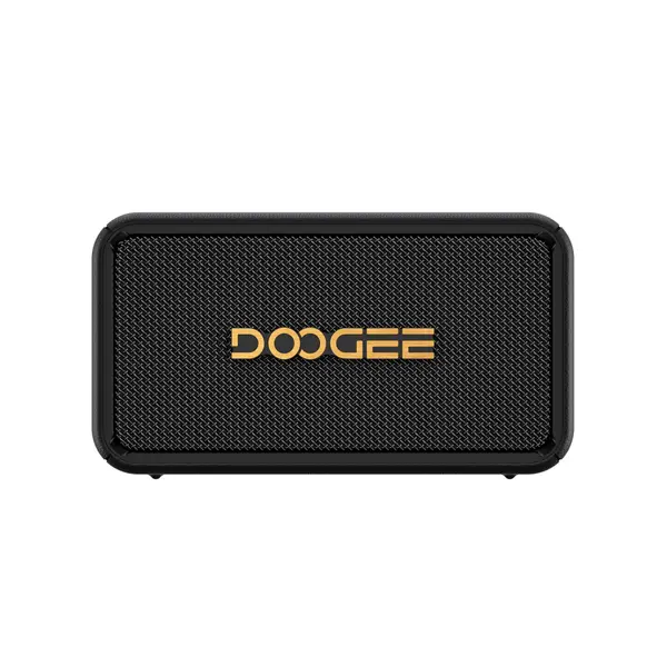 Boxa Portabila Bluetooth DOOGEE Field Echo, Negru, 60W Deep Bass, Bluetooth 5.3, IP67, Power Bank Integrat, TWS Stereo, USB, AUX, Card TF