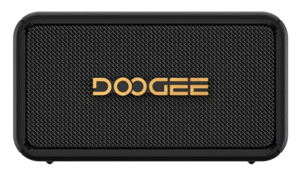 Boxa Portabila Bluetooth DOOGEE Field Echo, Negru, 60W Deep Bass, Bluetooth 5.3, IP67, Power Bank Integrat, TWS Stereo, USB, AUX, Card TF