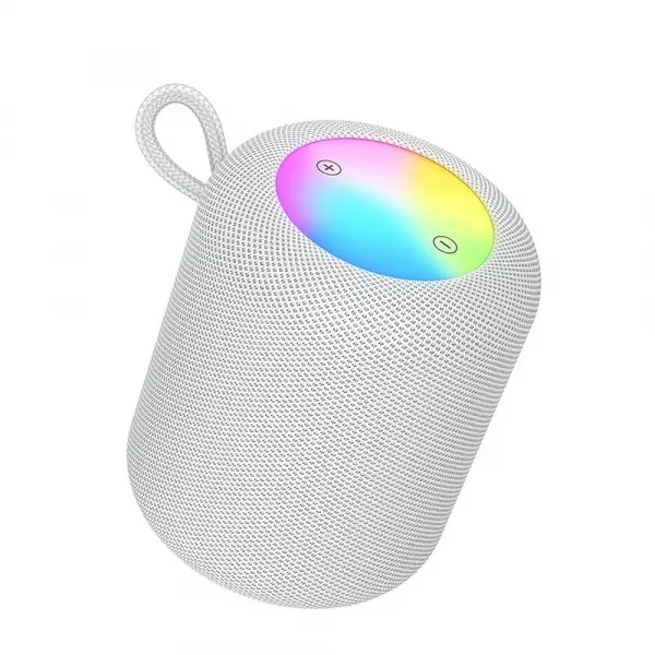 Boxa Portabila Bluetooth HOCO HC30, 5W, TWS, RGB, Gri