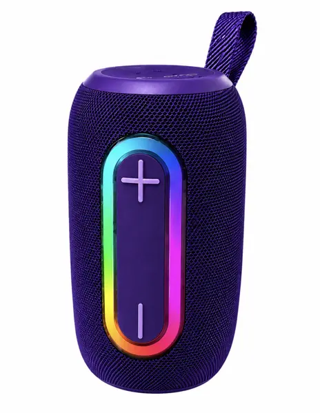 Boxa portabila bluetooth KP 833 RGB LED USB Card TF AUX