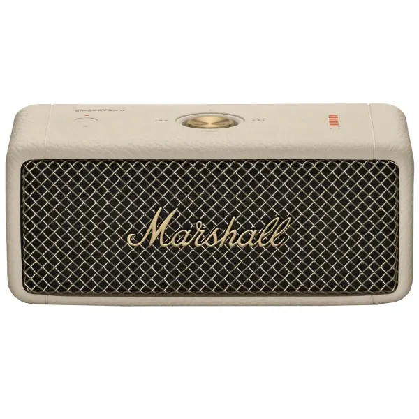 Boxa Portabila Bluetooth Marshall Emberton II, 20W, Waterproof, Crem