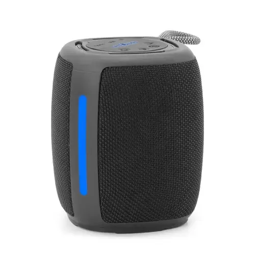 Boxa Portabila Gembird SPK-BT-LED-03-BK, Bluetooth, 5W, Led RGB, Radio FM (Negru)