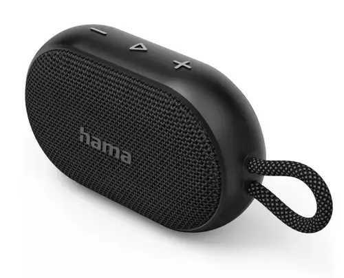 Boxa portabila Hama Buddy 3.0, 6W, True Wireless, Bluetooth, IPX7 (Negru)