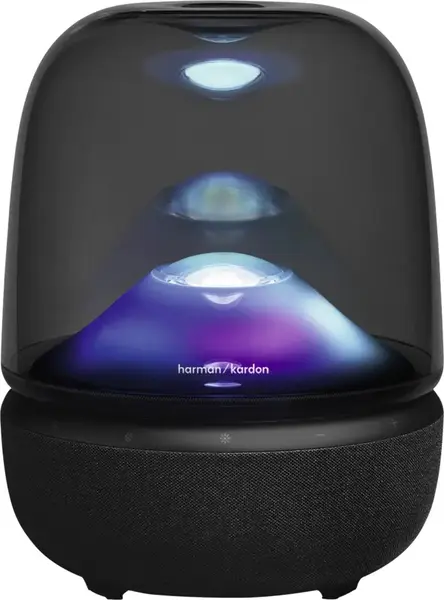 Boxă portabilă Harman Kardon – Aura Studio 5, Wi-Fi, neagră