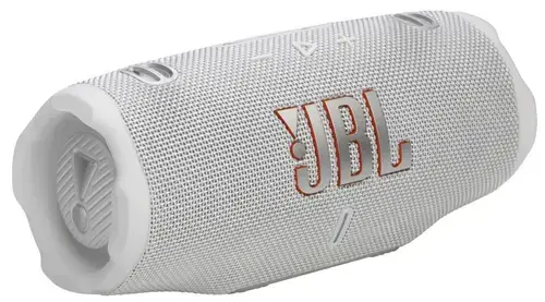 Boxa portabila JBL Charge 6, 45 W, Bluetooth, Autonomie 28 ore, Waterproof (Alb)