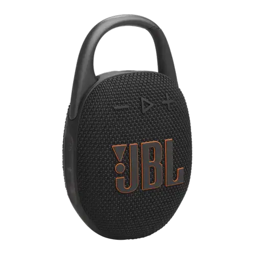 Boxa portabila JBL Clip 5, Bluetooth, 7 W, Multi-Point, Auracast, IP67 (Negru)