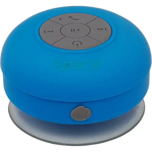 Boxa Portabila Spacer Ducky, 3W, Bluetooth, Microfon (Albastru)