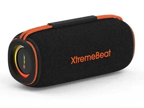Boxa portabila Tracer XtremeBeat Ultra XtraVox XL TWS, Bluetooth, 25 W, RGB, AUX, MicroSD, USB-A, Autonomie 8 ore, IPX6 (Negru)