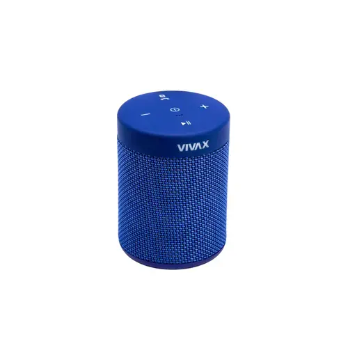 Boxa portabila VIVAX BS-50, Bluetooth, Raza de actiune 10 m, Protectie apa IPX5 (Albastru)
