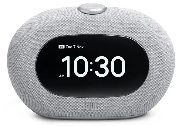 Boxă radio cu ceas JBL - Horizon 3, Bluetooth, FM, gri
