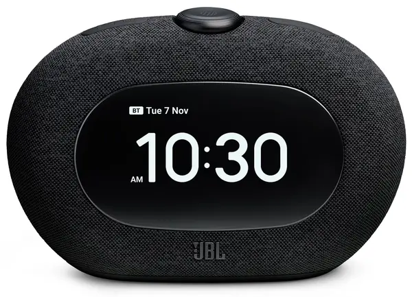 Boxă radio cu ceas JBL - Horizon 3, Bluetooth, FM, negru