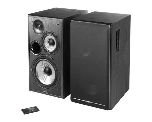 Boxe active Edifier 2.0 R2750DB, putere RMS 136W (2x40W + 2x14W), Bluetooth, telecomanda