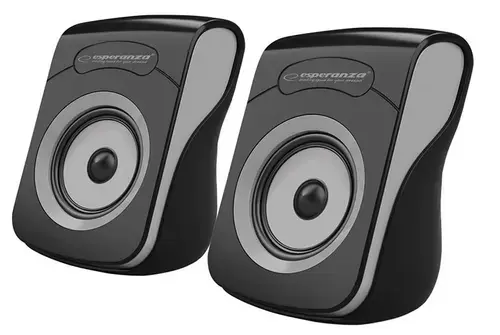 Boxe Esperanza Flamenco EP140KE, 2.0, 6W (Negru/Gri)