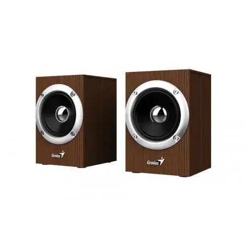 Boxe Genius SP-HF280 cu fir, maro Boxe Genius SP-HF280 cu fir, maro