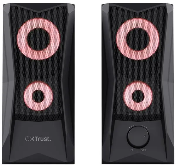 Boxe Trust GXT – GXT606B Javv, RGB, negru