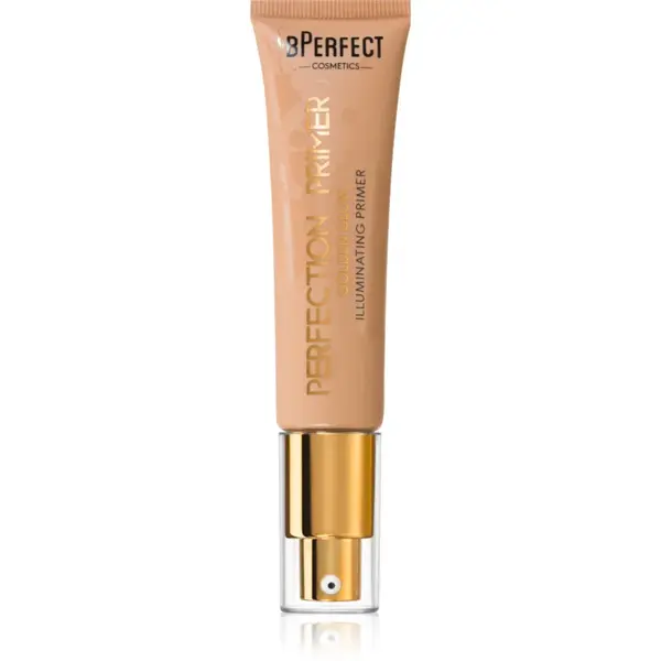 BPerfect Perfection Primer Illuminating bază pentru machiaj iluminatoare Golden Glow 35 ml