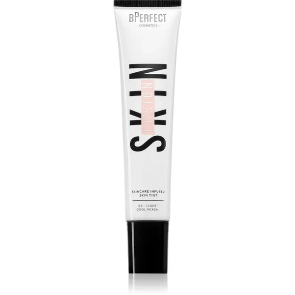 BPerfect Skin Fusion make-up cu textura usoara pentru un look natural culoare 3 Light Cool Peach 30 ml